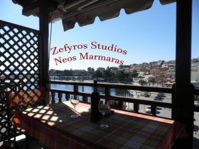 Гостиница Zefyros Studios  Neos Marmaras